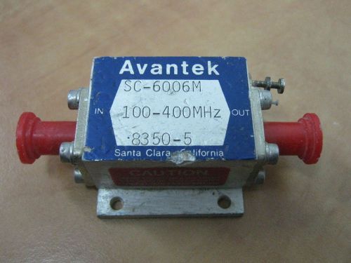Avantek RF Microwave Amplifier 100-400 MHz 15dBm TESTED