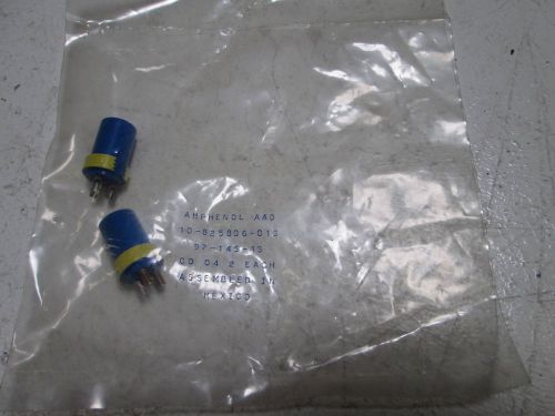 LOT OF 2 AMPHENOL 97-14S-1S CIRCULAR INSERT *NEW IN A FACTORY BAG*