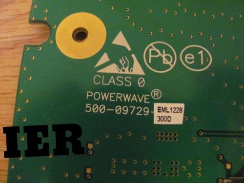 POWERWAVE 500-09729-EML1228 300D CONTROL MODULE PCB