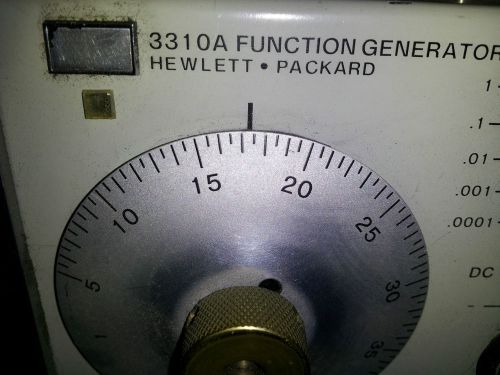 HP 3310A FUNCTION GENERATOR OPTION H10 &amp; 0-5MHZ
