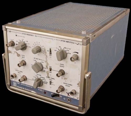 Wg wandel goltermann pjg-1 portable pcm jitter frequency/amplitude generator for sale