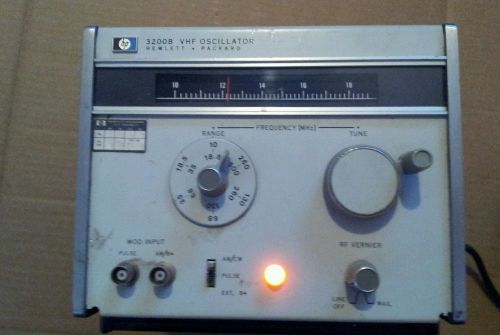 HP 3200B 10-500MHz VHF Oscillator Used