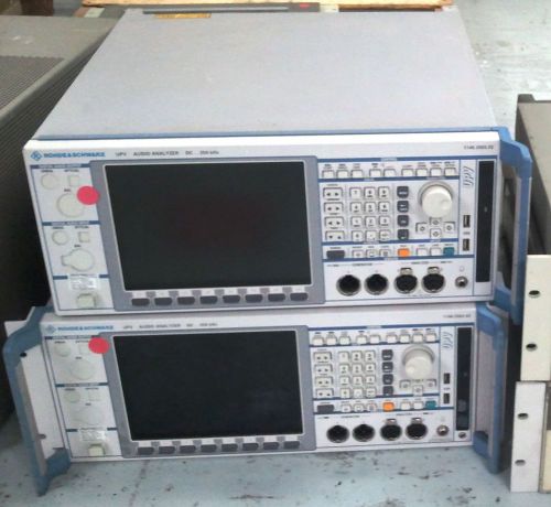 Rohde &amp; schwarz upv - audio analyzer 1146-2003-02 for sale