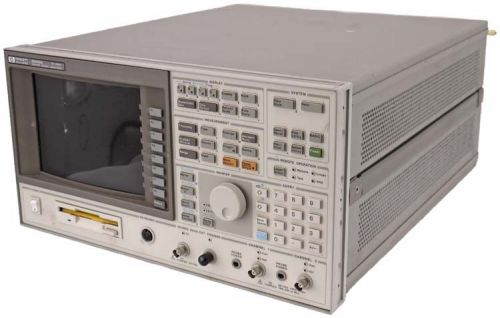 Hp agilent 89410a dc-10mhz vector signal analyzer tester unit hpib as-is for sale