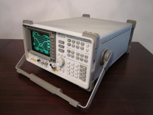HP Agilent 8596EM 9 kHz - 12.8 GHz Portable EMC / Spectrum Analyzer - CALIBRATED