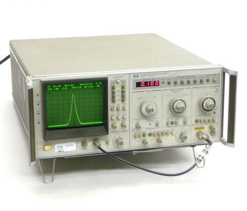 Hp hewlett packard agilent 8569b 10mhz-22ghz hp-ib microwave spectrum analyzer for sale