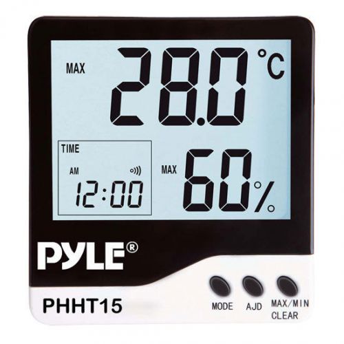 New Pyle PHHT15 Indoor Digital Hygro-Thermometer