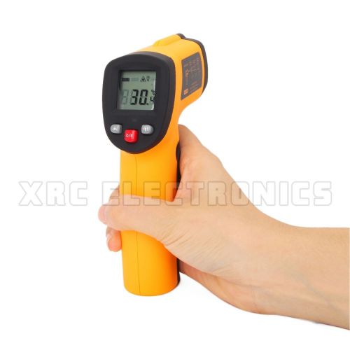 Gm300 digital infrared ir thermometer laser gun point lcd -50~380c portable 12:1 for sale
