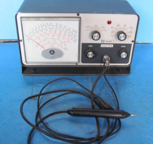 Vintage Old School Allied Radio Knight No. KG-625 VTVM Vacuum Tube Voltmeter