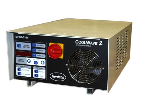 Nordson cw2 mps2-610v coolwave 2 controller power supply uv curing system #2 for sale