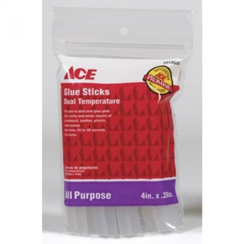4&#034; Mini Glue Gun Glue Sticks 24/Bag ACE Hot Glue Guns 2013605 082901015659