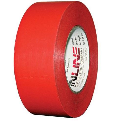 880038 2&#034; Red Vinyl Poly Stucco Tape 24 Rolls