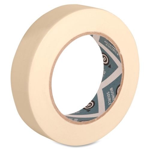 Business source masking tape - 1&#034; wx 60 yd l - 3&#034; core - tan - bsn16461 for sale