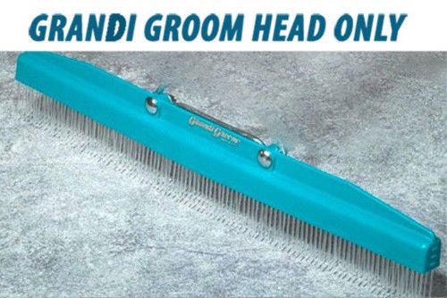 Grandi groom 18&#034; head only lot 6 replacement rake ab24h for sale