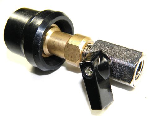 Carpet Cleaning  1/4&#034; F-QD / Shut-Off Combo for Wand, Hoses