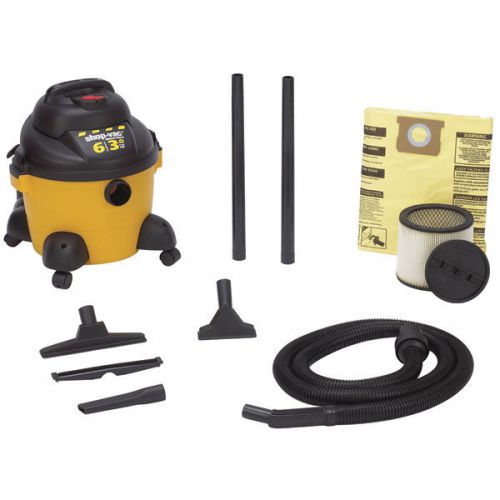 SHOPVAC Right Stuff Wet/Dry Vacuum - Model #: 9650610 Horsepower: 3.0 HP