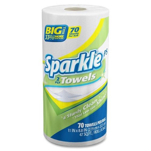 Georgia Pacific Corp. Sparkle Towel Roll, 2-Ply, 70Sheets/Rl, 30 Rl/ [ID 159904]