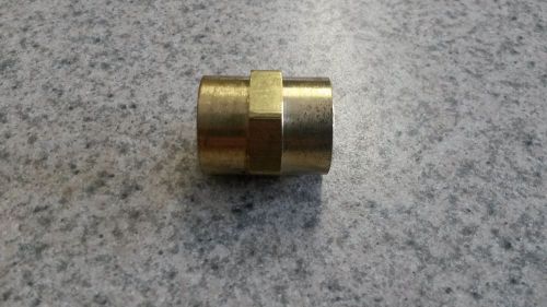 3/4&#034; hex coupling brass for sale