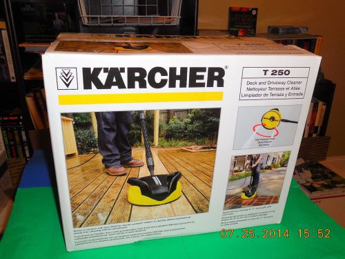 Karcher t250 deck &amp; driveway cleaner - pressure washer accessory - brand new!! for sale