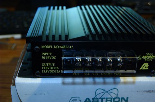ASTRON MODEL A48-12-12 30-56VDC TO 13.8VDC CONVERTER