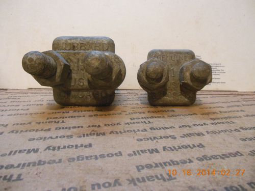 Crosby 1&#034; &amp; hubbard 1&amp;1/4&#034; cable clamp for sale