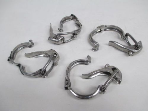 LOT 4 NEW ALFA LAVAL 13MHLA-1/2-S HINGED CLAMP 1-1/2 IN D217549