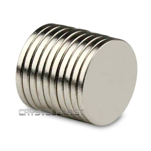 10pcs super strong round cylinder magnet 15x 1.5mm disc rare earth neodymium n50 for sale