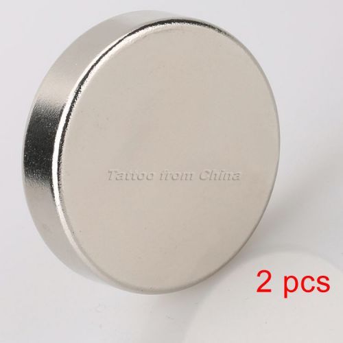 2pcs n35 big strong round cylinder magnet disc rare earth neodymium 40mm x 10 mm for sale