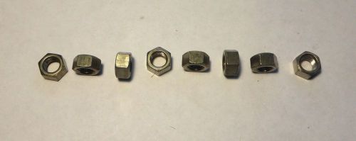 90 each 3/8&#034;-24 stainless steel hex nuts new for sale