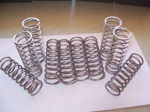 COMPRESSION SPRING LOT STAINLESS STEEL 10 PCS. .068x.775x2.325