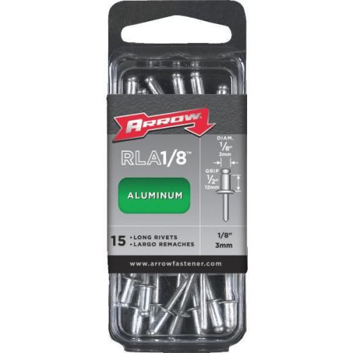 Arrow fastener rla1/8 rivets-1/8x1/2 alum rivet for sale