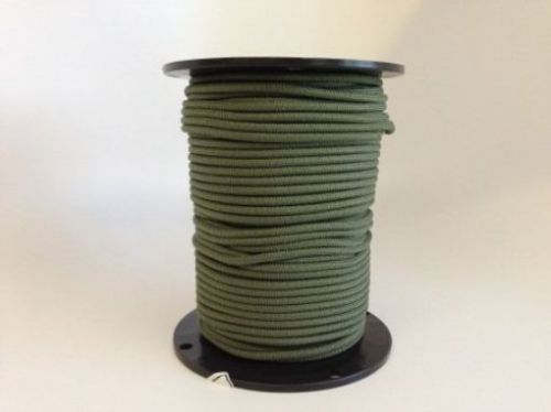 Diamondgrip shock cord 3/16&#034; - olive green - 300 feet for sale
