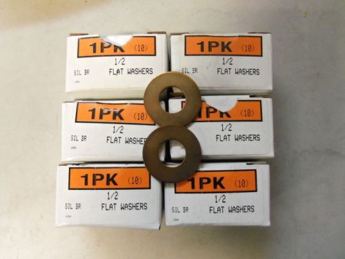 Bronze Washers 1/2&#034; 93490A033 Packs of 10