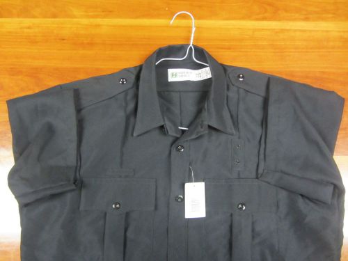 Horace small sentry plus hs1238 ss dark blue shirt 16 1/2 neck nwt for sale