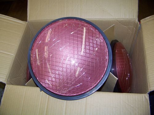 4 Excellence Opto Inc. LED Traffic Signal 300mm Red Ball 7.7 Watts TRVR12SGD2T