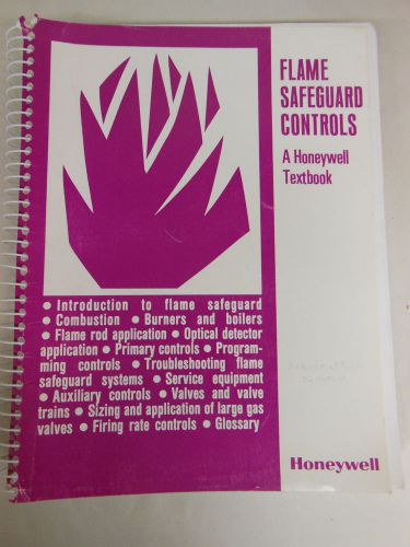 HONEYWELL Flame Safeguard Controls TEXTBOOK Repair Manual - Fully Illustrated