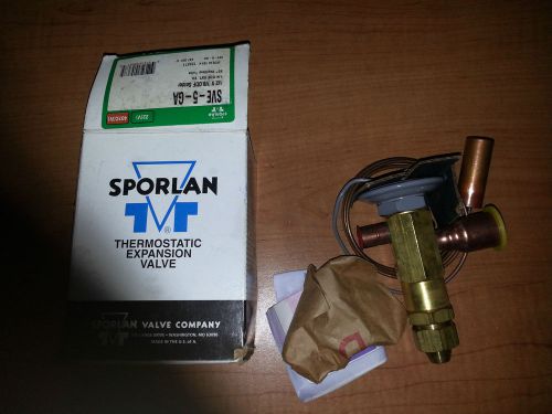Sporlan sve-5-ga thermostatic exspansion valve for sale