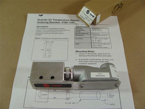 NEW TRANE 4190-1101 OUTSIDE AIR TEMPERATURE SENSOR THERMISTER -30 TO 220 F