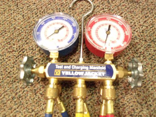 Yellow jacket test and charging manifold date code 2014 for sale