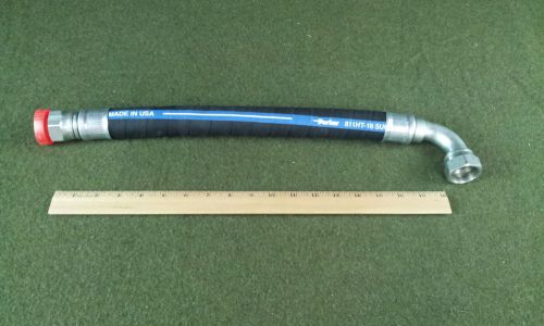 Parker 811ht-16 1&#034; hydraulic hose with 1&#034; npt female fittings for sale