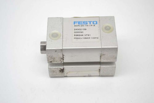 FESTO ADN-20-15-I-P-A COMPACT 15MM 20MM DOUBLE ACTING PNEUMATIC CYLINDER B381268