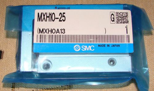 ! NEW ! SMC MXH10-25 PNEUMATIC PRECISION COMPACT LINEAR SLIDE, 10MM BOREX 25MM