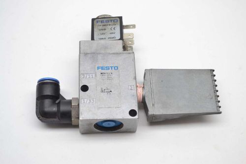 Festo mfh-3-1/4 21-120psi pressure 120v-ac 1/4in npt solenoid valve b379798 for sale