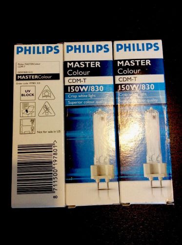 Philips Master Colour CDM-T 150W/830 G12 232728 Light Bulb Lamp Crisp White