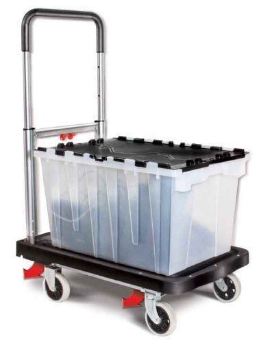 New magna cart flatform 300 lb capacity 4 - wheeled hand truck free shipping for sale