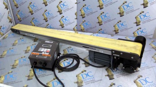 Dorner 220m040400a0102 2200 series conveyor w/ dorner  motor &amp; controller for sale