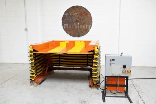 Presto 4000 lb ground lift table for sale