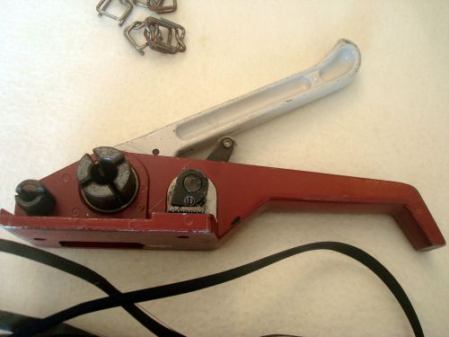 Northern industrial type tensioner and cutter for 1/2&#034; to 5/8&#034; poly strapping for sale
