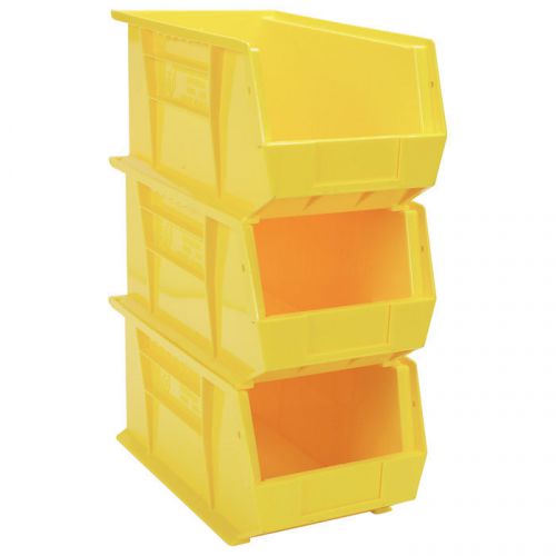 Quantum heavy-duty storage bins-3-pk. yellow #qus 240 y for sale
