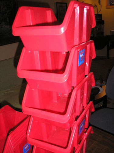 STACKABLE BIN STACK THEM UP  12&#039;&#039;LX6.5WX5.25D